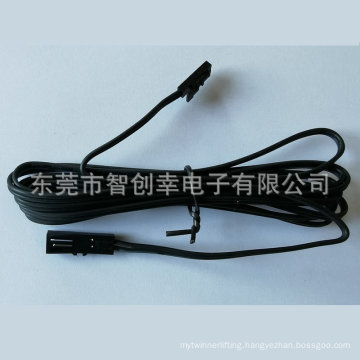 Kitchen and bathroom double-sided light power cord